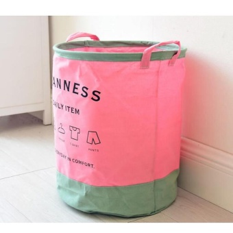 Foldable Linen Cotton Laundry Baskets Storage Basket Dirty BarrelWaterproof Clothes Basket Bra Necktie Socks Storage Box Bag BinsOrganizer 35X40cm - Intl June 2018 - 3 Foldable Linen Cotton Laundry Baskets Storage Basket Dirty BarrelWaterproof Clothes Basket Bra Necktie Socks Storage Box Bag BinsOrganizer 35X40cm - intl - 3
