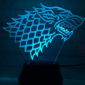 Game Of Thrones 3D LED Lamp June 2018 - 5 Game of Thrones 3D LED Lamp - 5