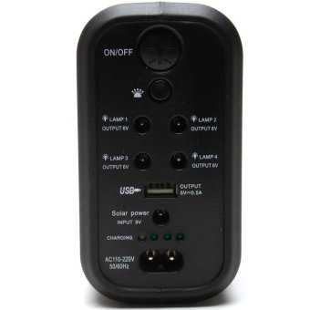 GDLITE GD-8017A Solar Lighting System (Black) April 2018 - 3 GDLITE GD-8017A Solar Lighting System (Black) - 3