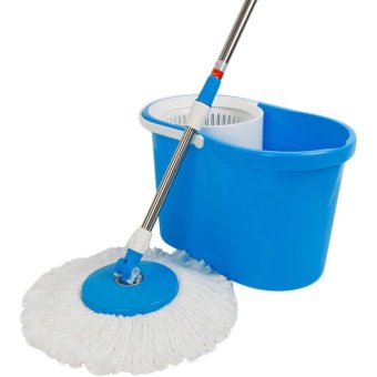 GMY 360 Degree Spin Mop And Spin Dry Bucket (Blue) June 2018 - 4 GMY 360 Degree Spin Mop and Spin Dry Bucket (Blue) - 4