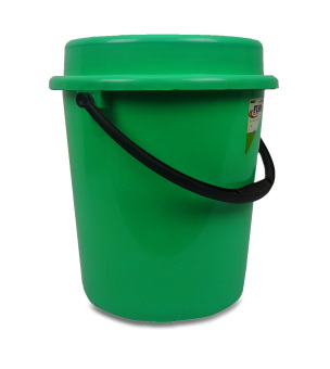 Green Fuho Pail W/ Cover And Plastic Handle 511 6 Gal. Green 92403 June 2018 - 3 Green Fuho Pail w/ cover and plastic handle 511 6 gal. Green 92403 - 3