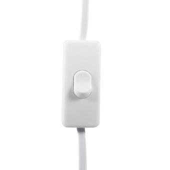 Hanging Pendant Light Fixture Home Lamp Chandeliers Bulb SocketHolder W/ Switch (White) - Intl June 2018 - 4 Hanging Pendant Light Fixture Home Lamp Chandeliers Bulb SocketHolder W/ Switch (White) - intl - 4