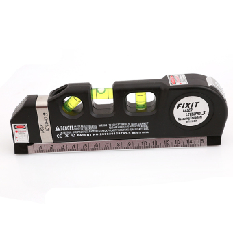 Hanyu Multifunction Laser Level Horizontal Vertical Line MeasureMeasuring Tape 8ft Ruler Aligner - Intl June 2018 - 2 Hanyu Multifunction Laser Level Horizontal Vertical Line MeasureMeasuring Tape 8ft Ruler Aligner - intl - 2