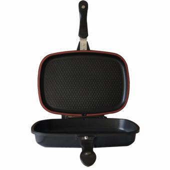 Happy Cook Aluminum Double-Sided Grill Pan 32cm (Black) June 2018 - 4 Happy Cook Aluminum Double-Sided Grill Pan 32cm (Black) - 4