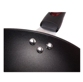 Healthy Protection Heat Isolated 32CM Non-Stick Diamond Cast IronFrying Pan With Glass Cover June 2018 - 4 Healthy Protection Heat Isolated 32CM Non-Stick Diamond Cast IronFrying Pan With Glass Cover - 4