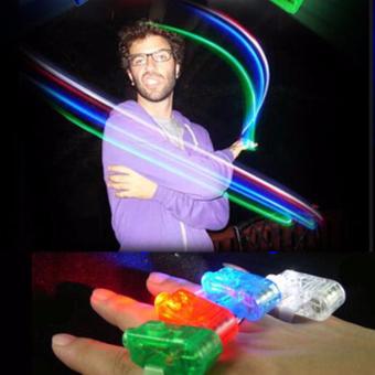 Hequ LED Finger Light Leaser Finger Lamp Chrismas Night Lightflashing Children Toy Random - Intl June 2018 - 3 Hequ LED finger light Leaser finger lamp chrismas night lightflashing children toy Random - intl - 3
