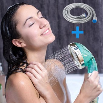 High Pressure Water Saving Handheld Shower Head Set, With WaterFilteration System,Ionic Shower Filter Chlorine FiltrationShowerheads With Shower Hose - Intl June 2018 - 2 High Pressure Water Saving Handheld Shower head Set, with WaterFilteration System,Ionic Shower Filter Chlorine FiltrationShowerheads with Shower Hose - intl - 2