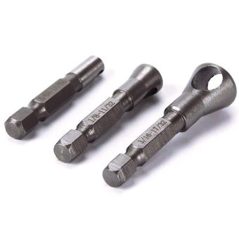 High Quality Store New 3pcs/set Woodworking Countersink DeburringDrill Bit Hex Shank Chamfer British Unit Tool June 2018 - 3 High Quality Store New 3pcs/set Woodworking Countersink DeburringDrill Bit Hex Shank Chamfer British Unit Tool - 3