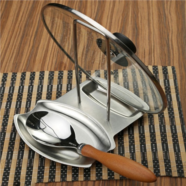 Philippines Home Living Pots Pans Stainless Steel Pan Stand Pot Home Living Pots Pans Stainless Steel Pan Stand Pot Cover Rack Lidspoon Rest Holder Kitchen Tool