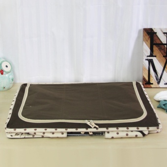 HOMU Clothes Blanket Storage Box Home Organizer 66L (Polka Brown) June 2018 - 5 HOMU Clothes Blanket Storage Box Home Organizer 66L (Polka Brown) - 5