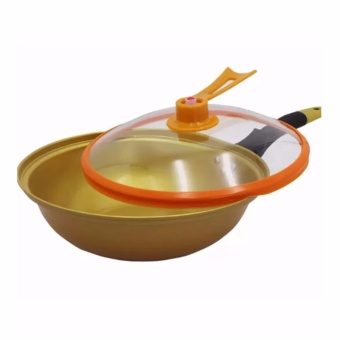 Homu Korean Golden Vacuum Skillet 32cm June 2018 - 3 Homu Korean Golden Vacuum Skillet 32cm - 3