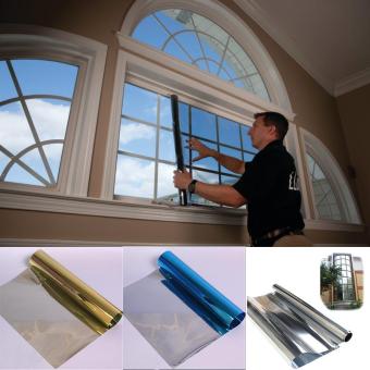 Honeymore Reflective Mirror Window Film Tint Self Cohesive Sticker - Intl June 2018 - 2 Honeymore Reflective Mirror Window Film Tint Self Cohesive Sticker - intl - 2