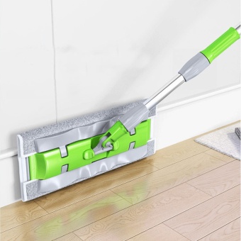 Household Cleaning Tools Floor Flat Mop (7 Mops Cloth)-Green - Intl June 2018 - 3 Household Cleaning Tools Floor Flat Mop (7 Mops Cloth)-Green - intl - 3