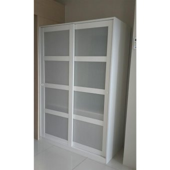 Ikea Kvikne Wardrobe With 2 Sliding Doors (White) June 2018 - 3 Ikea Kvikne Wardrobe with 2 Sliding Doors (White) - 3