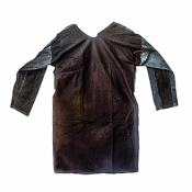 Industrial Welding Jacket Maong Cape Denim Apron for Welder's Body and Arm Protection