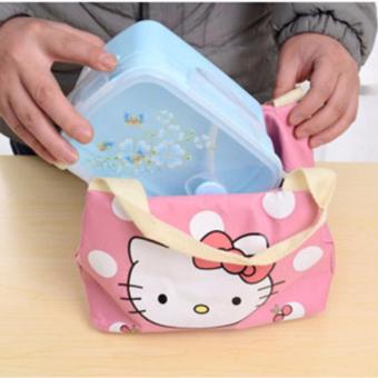 Insulated Lunch Bag Fashion Lunch Box Tote Waterproof Oxford ClothZipper Picnic Storage Bag June 2018 - 2 Insulated Lunch Bag Fashion Lunch Box Tote Waterproof Oxford ClothZipper Picnic Storage Bag - 2