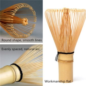 Japanese Ceremony Bamboo 64 Matcha Powder Whisk Green Tea Chasen Brush Too June 2018 - 5 Japanese Ceremony Bamboo 64 Matcha Powder Whisk Green Tea Chasen Brush Too - 5