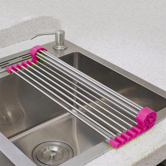 Kitchen Sink Stainless Steel Medium Folding Drain Rack 37*23CM June 2018 - 4 Kitchen Sink Stainless Steel Medium Folding Drain Rack 37*23CM - 4