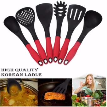 Korean Golden Vacuum Skillet 32 Cm Wok Non-stick Ceramic Fry Panwith Loop Handle 698 (Golden Yellow) With Free Korea 6pcs CookingUtensil Heat Resistant Ladle (Red/Black) And Silicone MultipurposeFunnel Strainer (Red) June 2018 - 5 Korean Golden Vacuum Skillet 32 cm Wok non-stick Ceramic Fry Panwith loop handle 698 (Golden Yellow) with Free Korea 6pcs CookingUtensil Heat Resistant Ladle (Red/Black) and Silicone MultipurposeFunnel Strainer (Red) - 5