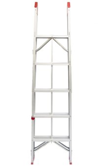 Kruger Aluminum Collapsible Ladder (Aluminum) June 2018 - 4 Kruger Aluminum Collapsible Ladder (Aluminum) - 4
