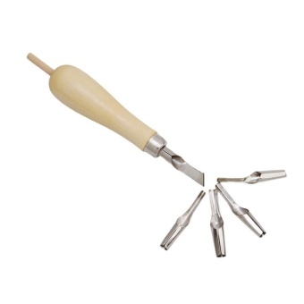 LALANG Cutting Rubber Stamp Carving Tools 5 Blade Bits Print MakingCraft - Intl June 2018 - 4 LALANG Cutting Rubber Stamp Carving Tools 5 Blade Bits Print MakingCraft - intl - 4