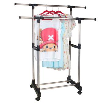 L&H DIY2s High Quality Double-Pole Clothes Rack July 2018 - 3 L&H DIY2s High Quality Double-Pole Clothes Rack - 3