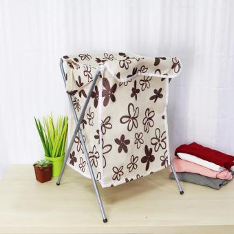 Laundry Hamper (Beige/Floral) April 2018 - 2 Laundry Hamper (Beige/Floral) - 2