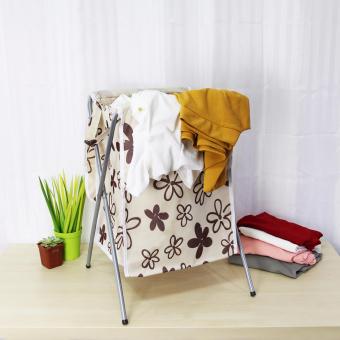 Laundry Hamper (Beige/Floral) April 2018 - 4 Laundry Hamper (Beige/Floral) - 4