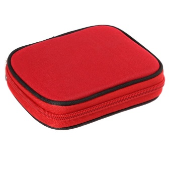Le Organize Vidin Small Neoprene Hard Drive & USB Organizer - Red June 2018 - 2 Le Organize Vidin Small Neoprene Hard Drive & USB Organizer - Red - 2