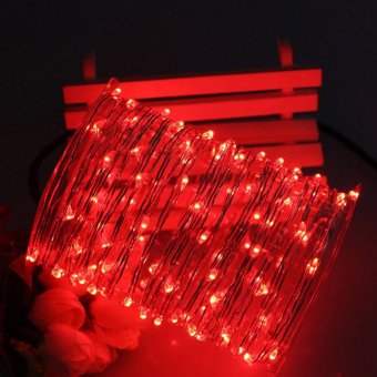 Led String Fairy Lights 10M 33ft 5V USB Powered (Red) - Intl April 2018 - 3 Led String Fairy Lights 10M 33ft 5V USB Powered (Red) - intl - 3