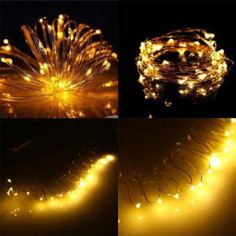 Led String Fairy Lights 10M 33ft 5V USB Powered (Warm White) - Intl June 2018 - 3 Led String Fairy Lights 10M 33ft 5V USB Powered (Warm White) - intl - 3
