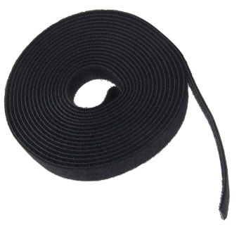 Leegoal 4.5 Meter Self Adhesive Hook And Loop Tape Cable Ties Roll(1 Roll,Black) - Intl June 2018 - 4 Leegoal 4.5 Meter Self Adhesive Hook and Loop Tape Cable Ties Roll(1 Roll,Black) - intl - 4