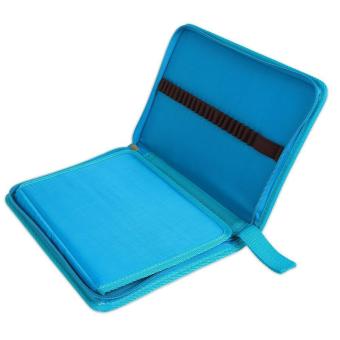 Leegoal Pencil Holder Bag Pencil Zippered Wrap Colored PencilsOrganizer Case Roll Multi Foldable Purpose Pouch,72 Slot,Sky Blue -intl June 2018 - 4 leegoal Pencil Holder Bag Pencil Zippered Wrap Colored PencilsOrganizer Case Roll Multi Foldable Purpose Pouch,72 Slot,Sky Blue -intl - 4