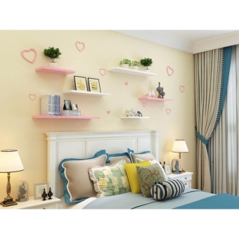 Line Shape Floating Wall Shelves Set Of 3 July 2018 - 2 Line Shape Floating Wall Shelves Set of 3 - 2