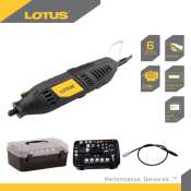 LOTUS Rotary Tool with 211 Accessories