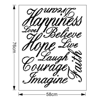 Love Live Hope Laugh Wall Quote Decal Removable Stair Wall StickersDecor Vinyl - Intl June 2018 - 3 Love Live Hope Laugh Wall Quote Decal Removable Stair Wall StickersDecor Vinyl - Intl - 3
