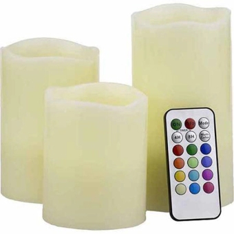 Luma Color Changing Candles With Remote Control June 2018 - 4 Luma Color Changing Candles with Remote Control - 4