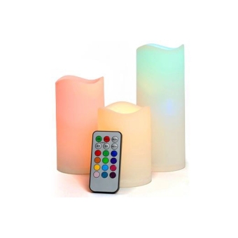 Luma Color Changing Candles With Remote Control June 2018 - 3 Luma Color Changing Candles with Remote Control - 3