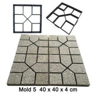 MagiDeal DIY Pathmate Concrete Stepping Stone Mould 40cm June 2018 - 4 MagiDeal DIY Pathmate Concrete Stepping Stone Mould 40cm - 4
