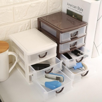 Makiyo Durable Plastic 4 Layers Drawer Storage Case Pratical Desktop Cosmetics Jewelry Watch Organizer Holder Box - Intl June 2018 - 5 Makiyo Durable Plastic 4 Layers Drawer Storage Case Pratical Desktop Cosmetics Jewelry Watch Organizer Holder Box - intl - 5