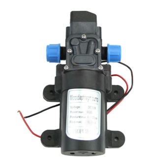 Micro Electric High Pressure Diaphragm Water Pump Self Priming DC12V 60W Motor 5L/min - Intl June 2018 - 2 Micro Electric High Pressure Diaphragm Water Pump Self Priming DC12V 60W Motor 5L/min - intl - 2