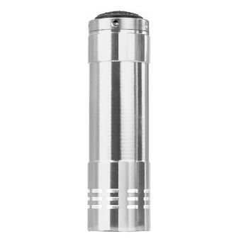 Mini Aluminum UV Ultra Violet 9 LED Flashlight Blacklight Torch Light Lamp - Intl June 2018 - 3 Mini Aluminum UV Ultra Violet 9 LED Flashlight Blacklight Torch Light Lamp - intl - 3