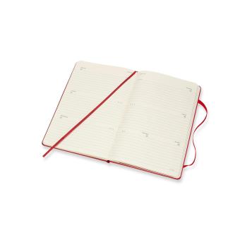 Moleskine 12M 2018 Weekly Horizontal Hard Cover Large Planner(Scarlet Red) June 2018 - 5 Moleskine 12M 2018 Weekly Horizontal Hard Cover Large Planner(Scarlet Red) - 5