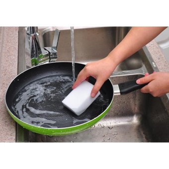 Nano 100PCS Sponge Magic Magic Wipe The Kitchen Clean Cleansing Scrub Dish Sponge Magic Sponge Multi-function Foam Cleaning Eraser Material: Melamine Color: White Size: 10 * 6 * 2cm June 2018 - 4 Nano 100PCS Sponge Magic Magic Wipe the kitchen clean Cleansing scrub dish sponge Magic Sponge Multi-function foam cleaning eraser Material: Melamine Color: White Size: 10 * 6 * 2cm - 4