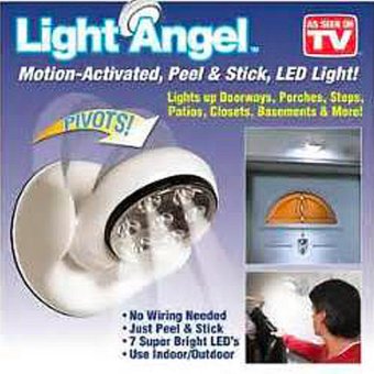 New 2017 Best Quality Light Angel Motion Activated Stick Up LEDSensor Light (White) June 2018 - 2 New 2017 Best Quality Light Angel Motion Activated Stick Up LEDSensor Light (White) - 2