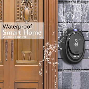 New Forecum FK-06M Smart Waterproof Plug-in Type Wireless Doorbellwith 36 Kinds Melodies (US Standard) Black - Intl July 2018 - 2 New Forecum FK-06M Smart Waterproof Plug-in Type Wireless Doorbellwith 36 Kinds Melodies (US Standard) Black - intl - 2