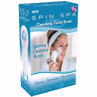 New Spin Spa Cleansing Facial Brush (White) June 2018 - 2 New Spin Spa Cleansing Facial Brush (White) - 2