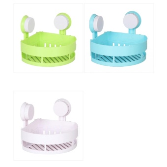 New Suction Cup Bathroom Kitchen Corner Storage Rack Organizer Shower Shelf - Intl June 2018 - 2 New Suction Cup Bathroom Kitchen Corner Storage Rack Organizer Shower Shelf - intl - 2