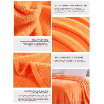New Super Soft Warm Solid Warm Micro Plush Fleece Blanket Throw RugSofa Bedding - Intl June 2018 - 4 New Super Soft Warm Solid Warm Micro Plush Fleece Blanket Throw RugSofa Bedding - intl - 4