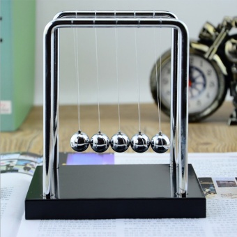 Newton's Cradle Balance Ball Classic Toy Wooden Base Newtons CradlePhysics Pendulum Science Wave Home Desk Office Decoration(Medium) -intl June 2018 - 2 Newton's Cradle Balance Ball Classic Toy Wooden Base Newtons CradlePhysics Pendulum Science Wave Home Desk Office Decoration(Medium) -intl - 2